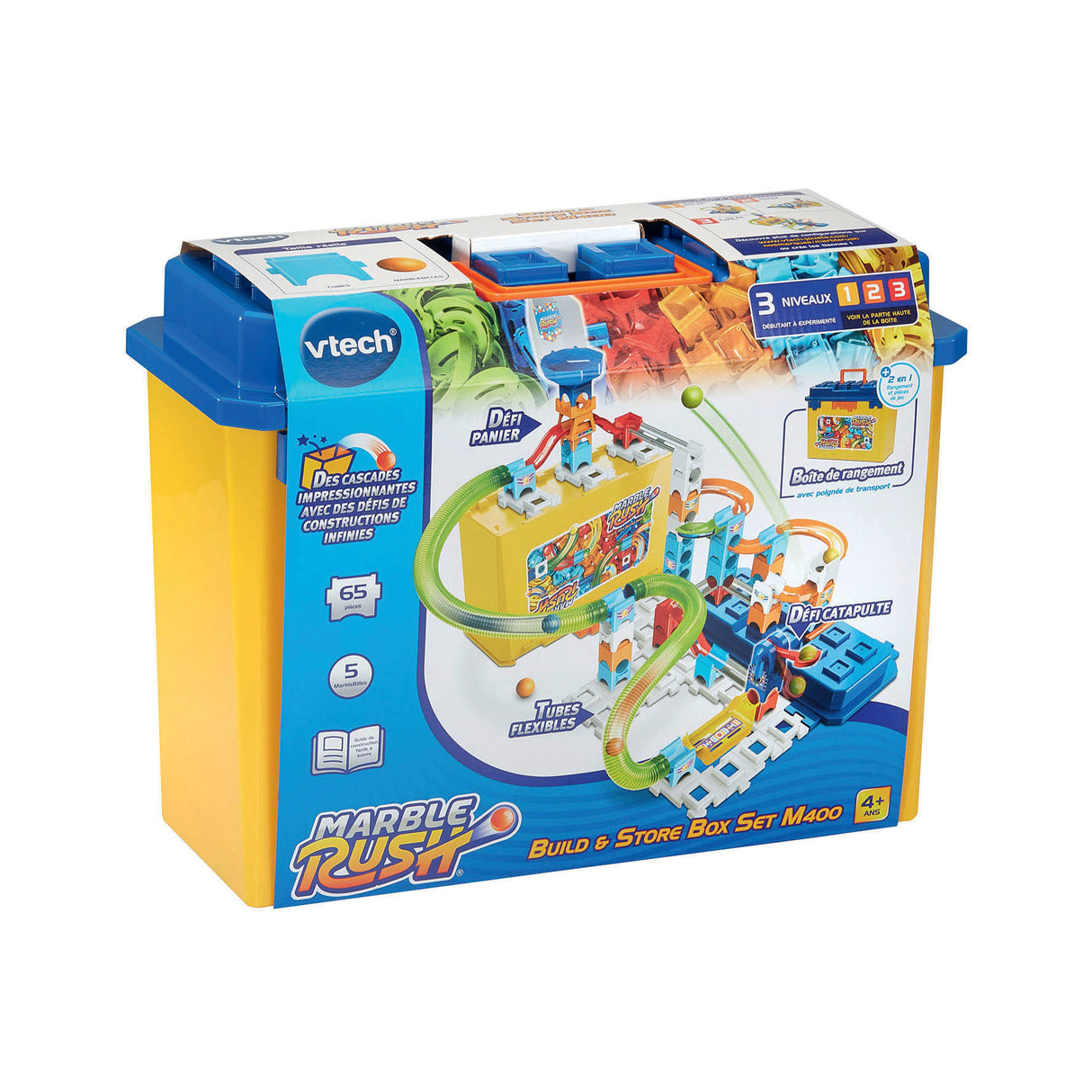VTECH MARBLE RUSH - BUILD & STORE BOX SET M400