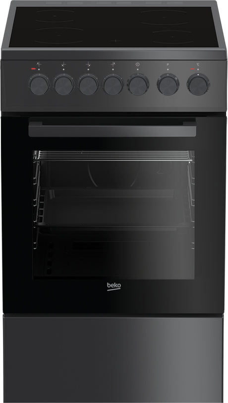 Cuisiniere vitrocéramique Beko FSS57100GAC