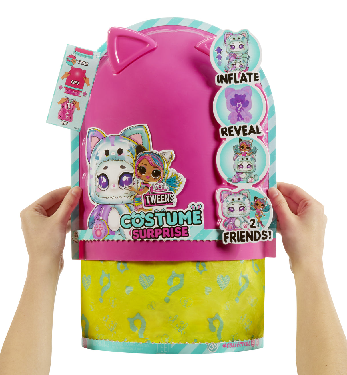 L.O.L. Surprise - Poupée Tweens Costume - Emma Emo - Poupée de 17cm + animal gonflable - Surprise a découvrir