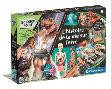 L'histoire de la vie sur Terre - Clementoni - Science & Jeu - Jeux Scientifiques