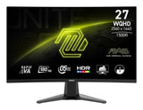Ecran PC Gamer Incurvé - MSI - 27'' - WQHD - 180Hz - Fast VA - 0,5ms - MAG 27CQ6F