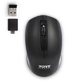 Premium Pack Sacoche PC + Souris sans fil + Dungle USB & Adaptateur Type C - 15,6 - PORT DESIGNS