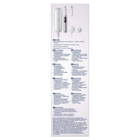 Brosses a dents - ORAL-B - iO9s Series - Rose Quartz (+1 refills) - Electrique