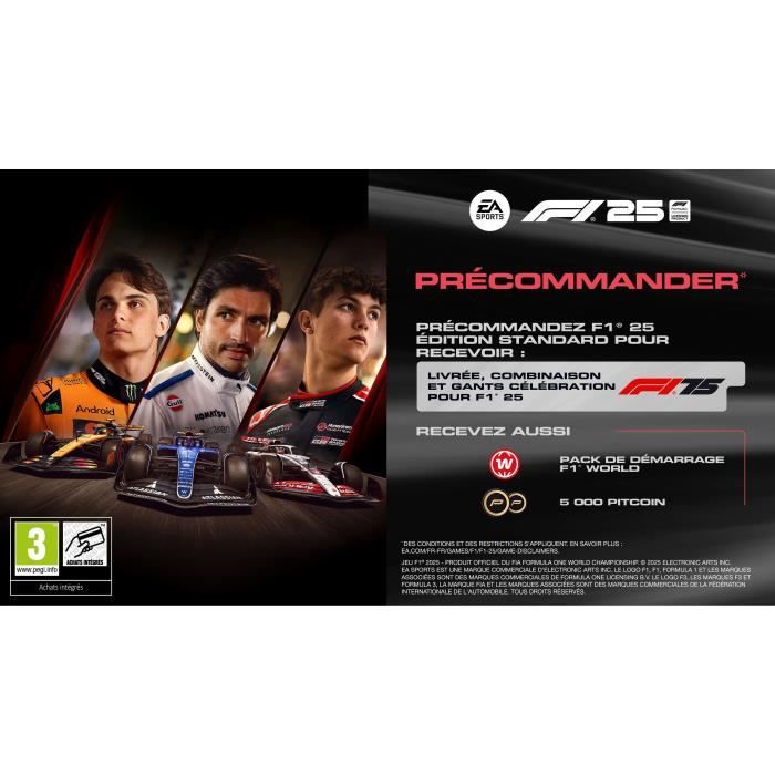 F1 25 - Jeu PS5