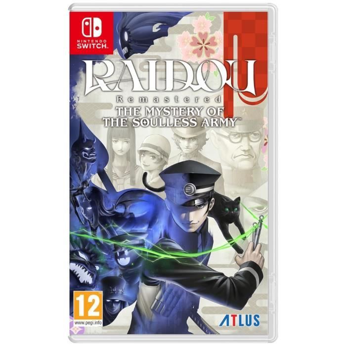 RAIDOU Remastered: The Mystery of the Soulless Army  Jeu Nintendo Switch