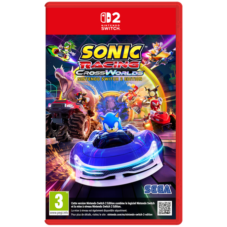 Sonic Racing: Crossworlds - Nintendo Switch 2 Edition  • Jeu Nintendo Switch 2