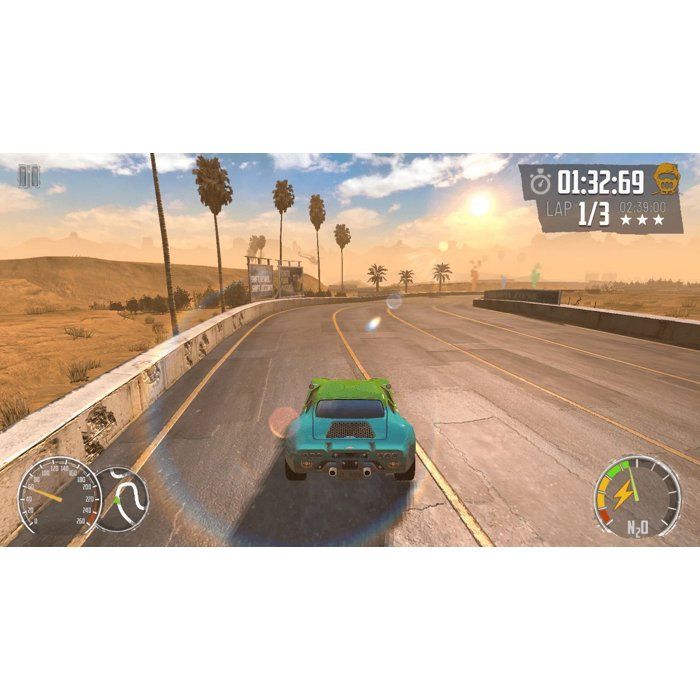 Turbo Booster Racing - Kit (volants + jeu) - Jeu PS5