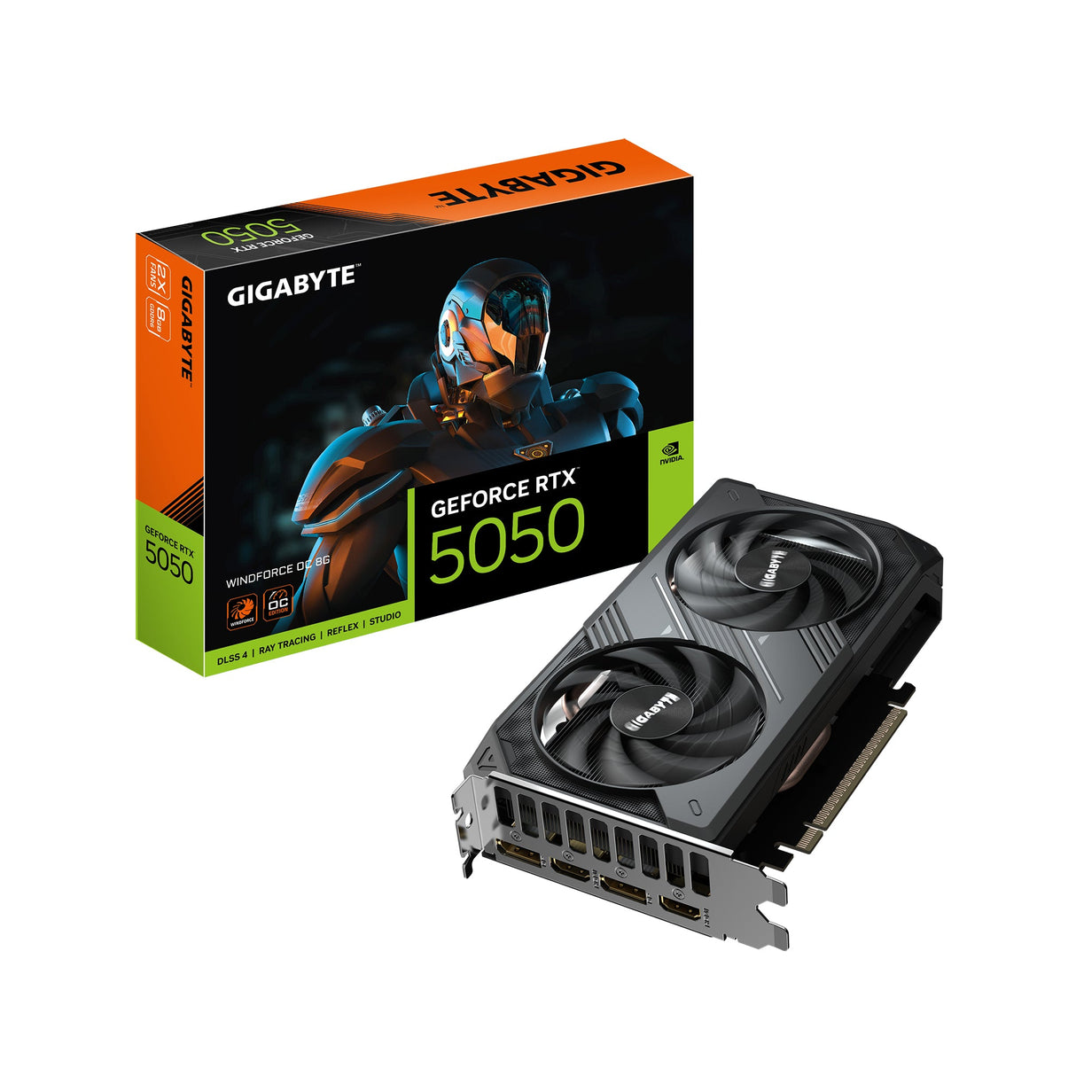 Carte Graphique Gigabyte GeForce RTX 5050 Windforce OC