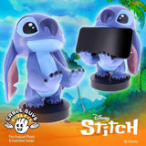 Figurine Disney Stitch - EXQUISITE GAMING - Cable Guys - Support écouteurs, smartphone ou petit accessoire - 20 cm