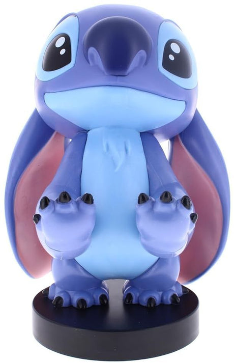 Figurine Disney Stitch - EXQUISITE GAMING - Cable Guys - Support écouteurs, smartphone ou petit accessoire - 20 cm