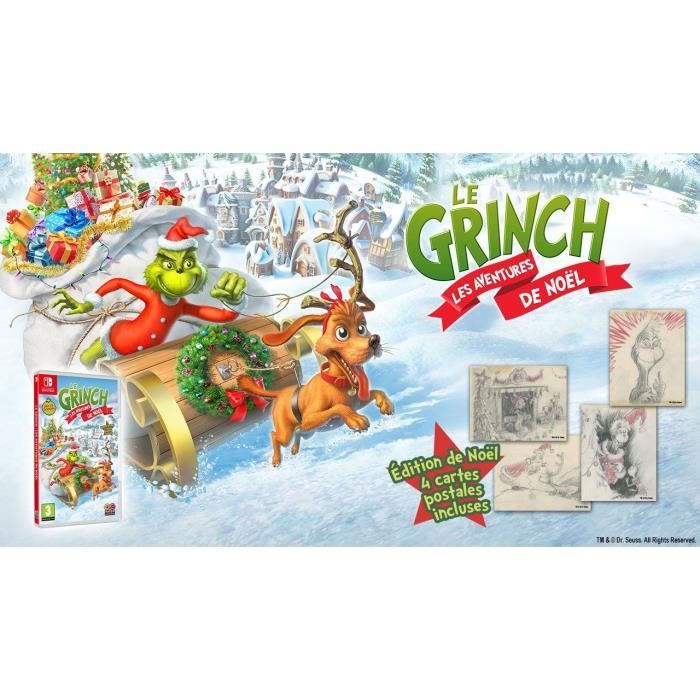 The Grinch Les Aventures De NoÎl - Jeu Nintendo Switch