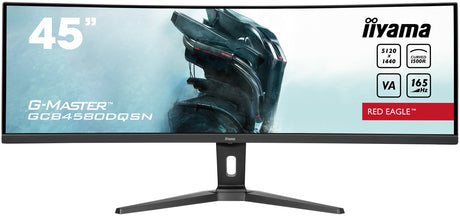 Ecran incurvé 45" Iiyama G-Master Red Eagle GCB4580DQSN-B1 Dual Quad HD (Noir) 165Hz