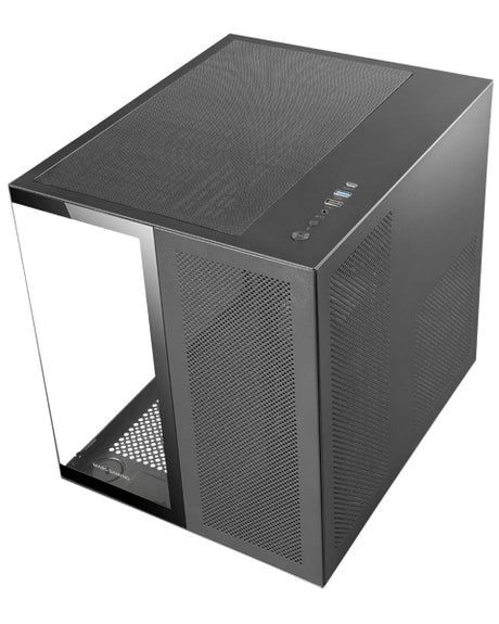 Boitier Mini Tour Micro ATX Mars Gaming MC-Nova avec panneaux vitrés (Noir)