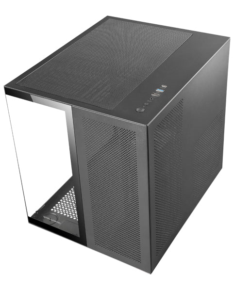 Boitier Mini Tour Micro ATX Mars Gaming MC-Nova avec panneaux vitrés (Noir)
