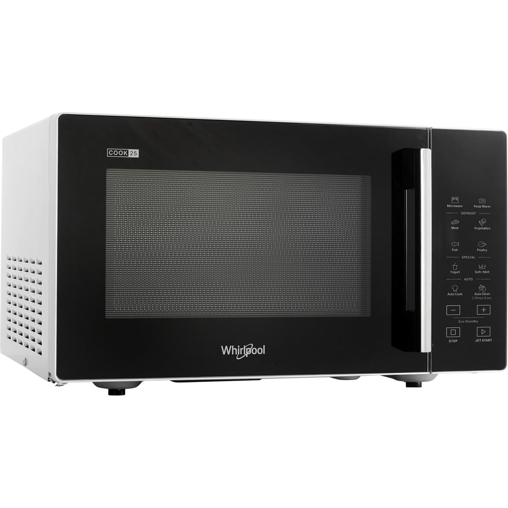 Micro-ondes - WHIRLPOOL - MWP251SB - Silver Black - 900 W - 48,3 x 41,4 x 28,1 cm - 25 L