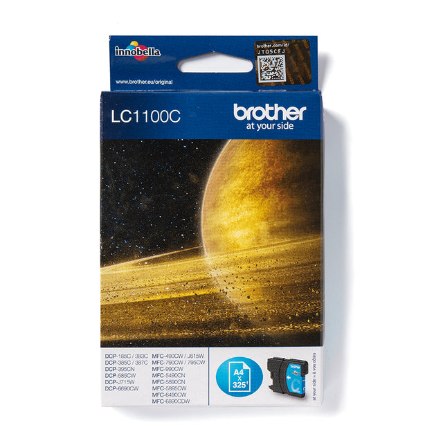 Brother LC1100C Cartouche d'encre Cyan
