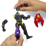 MixMashers Black Panther, figurine 12 cm personnalisable a mélanger et combiner avec accessoires, Marvel, des 4 ans
