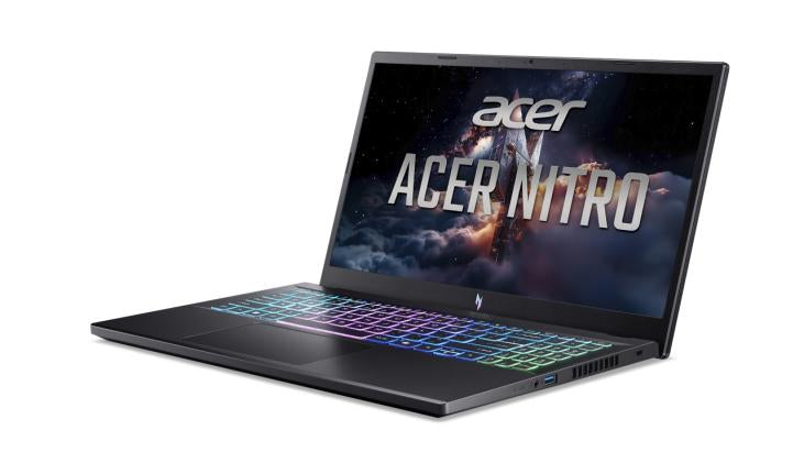 PC Portable Gamer ACER Nitro V 15 : Win 11 - 15.6 FHD IPS 165Hz - RTX 5060 - AMD Ryzen 7 170 - RAM 16Go - 512Go SSD