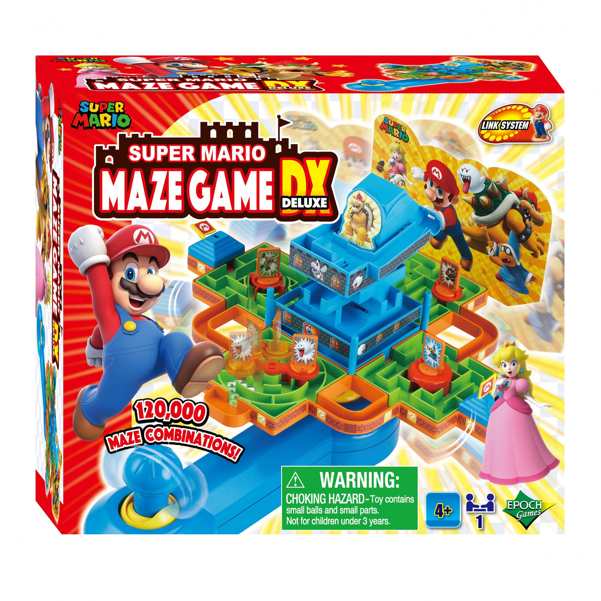 Jeu de société - EPOCH - Super Mario Maze Game DX - 1 joueur ou plus - Enfant - Mario