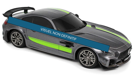 Voiture radiocommandée - 4SPEED - Mercedes AMG - Echelle 1/16 - 15 km/h - Feux LED avant et arriere - Des 5 ans