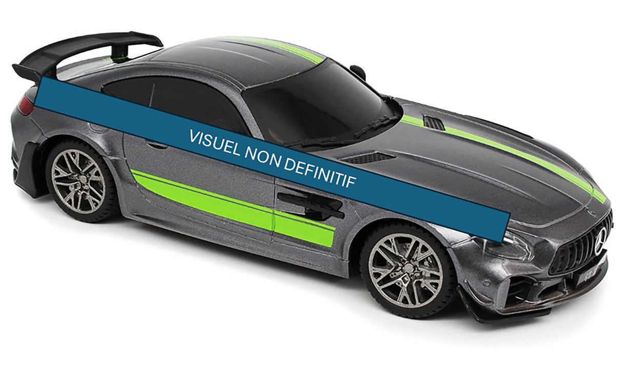 Voiture radiocommandée - 4SPEED - Mercedes AMG - Echelle 1/16 - 15 km/h - Feux LED avant et arriere - Des 5 ans