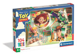 Puzzle 104 pieces -  Clementoni - Toy Story - Puzzle Enfant - Des 6 ans - Pieces Super Color