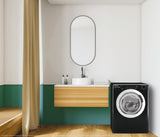 Lave-linge hublot CANDY CSS1410TWMCBE/FR - 10 kg - Induction - Vapeur - 1400 trs/min - Classe A - Programmes rapides - Noir