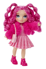 Rainbow High Littles - Poupée 15cm + animal de compagnie - Rose - Des 4ans