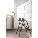 RYOBI - Etabli pliable orientable a 90° - table bambou 605 x 625 x 790 mm - 6,5 kg - Livré avec 4 mors et 1 clé de service - RWB02