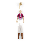Figurine Cavaliere Sofia et Blossom, coffret schleich avec 10 éléments inclus dont 1 cheval schleich andalou et sa cavaliere,