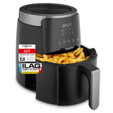 Friteuse a air chaud - MEDION - MD13030 - 4,7 L - Digitale - 1500 W - Noir