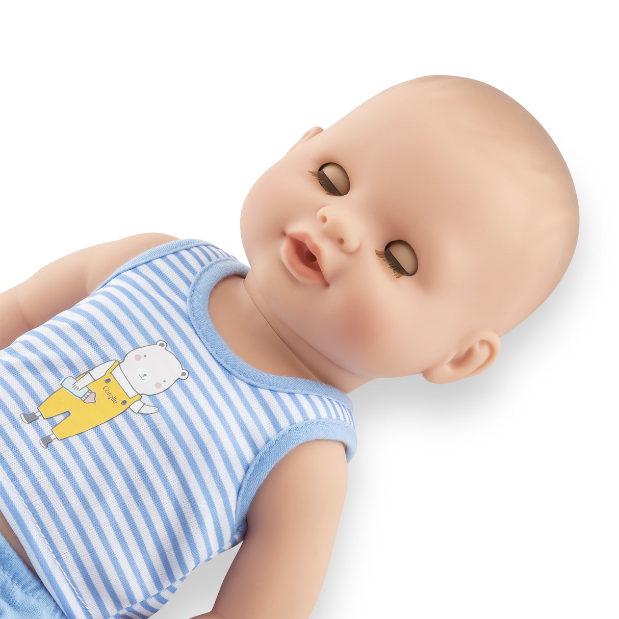 Corolle - Mon Grand Poupon - Paul fait pipi - Poupon 36cm sexué au corps vinyle - Des 2 ans