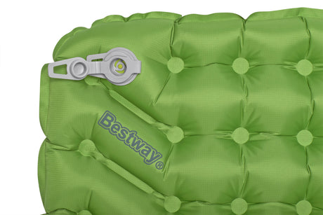 Couchage Rectangulaire - BESTWAY - 69616 - 1.98m x 71cm x 6.5cm - Vert
