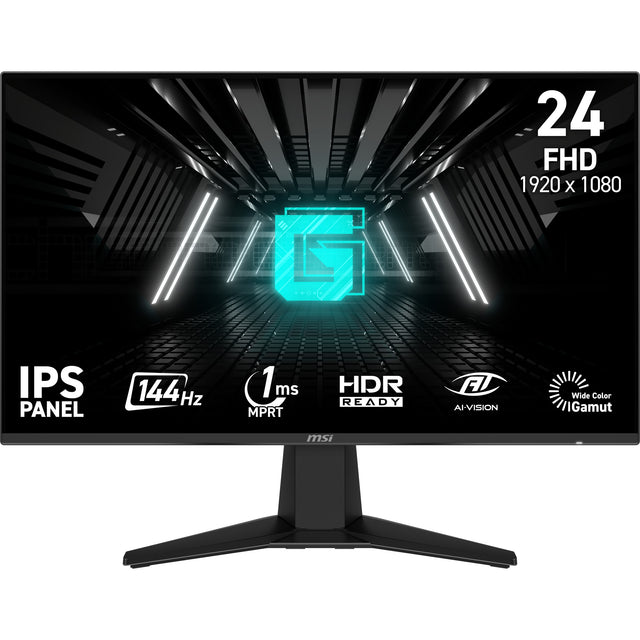 Ecran 24" MSI Gaming G242L E14 Full HD 144Hz (Noir)