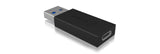 Adaptateur Icy Box USB 3.0 Type C Femelle vers USB A Mâle