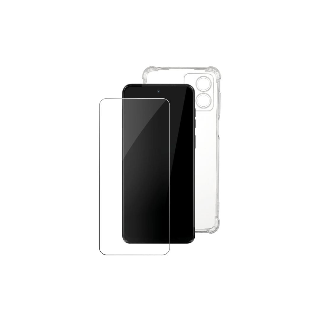 WE PACK verre trempé (couverture complète 3D incurvé) et coque de protection tra