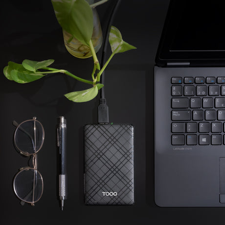 Boitier externe USB 3.1 TooQ TQE-2500 - S-ATA 2,5" (Noir)