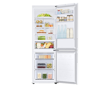 Réfrigérateur combiné - SAMSUNG - RB33B612ESA - 344 L - Classe E - 59,5 x 65,8 x 185,3 cm - Blanc