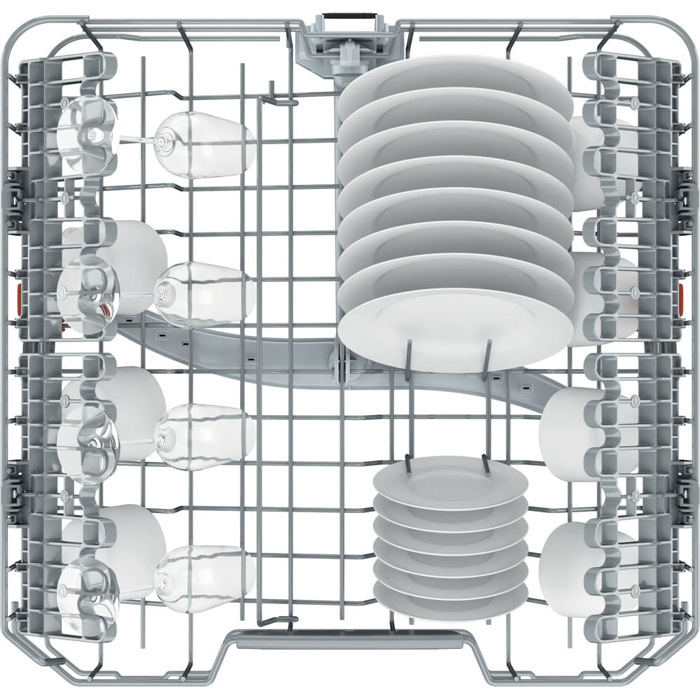 Lave-vaisselle tout encastrable HOTPOINT HI5030W - 14 couverts - Induction - 43dB