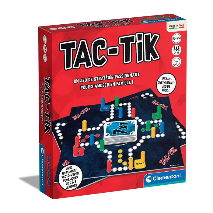CLEMENTONI - Tac-Tik, jeu de plateau