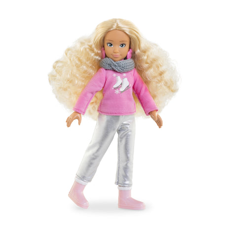 Poupée mannequin - COROLLE - Valentine a la Montagne - 28 cm - 4 accessoires - des 4 ans