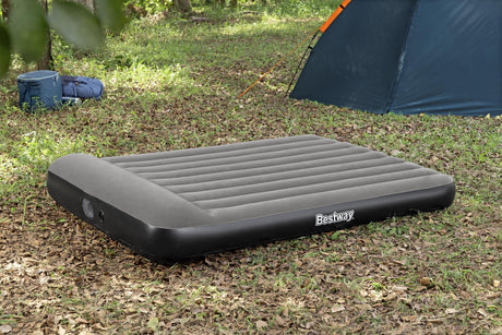 Matelas gonflable - BESTWAY - 671BS - Tritech Queen - 2 places, pompe USB intégrée, 2,03 m x 1,52 m x 30 cm