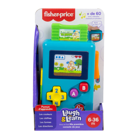 Fisher-Price-Ma Premiere Console de Jeu-Jouet d'éveil pour bébés HXB59