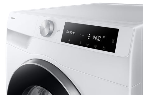 Lave-linge hublot SAMSUNG AI ecobubble™ WW11DG6B25LE - 11 kg - Digital Inverter - L60cm - 1400 trs/min - Classe A-10% - Blanc