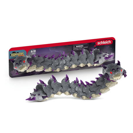 Figurine Ver des Ténebres, Figurines authentiques et détails réalistes, SCHLEICH 70830 Eldrador Creature, des 4 ans
