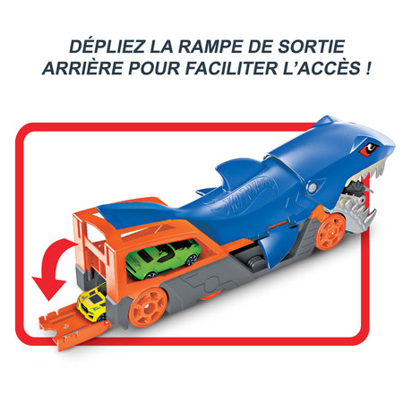 Hot Wheels - Requin Transporteur - Circuit / Petite voiture - Des 4 ans GVG36