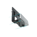 Support mural pour Mini-PC TooQ TQMPM4776 5kg max