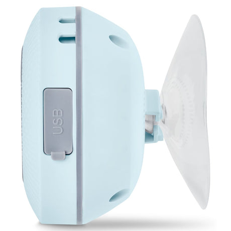Radio de Douche - MEDION - FM - Bluetooth - IPX6 - Ventouse de fixation - Bleu