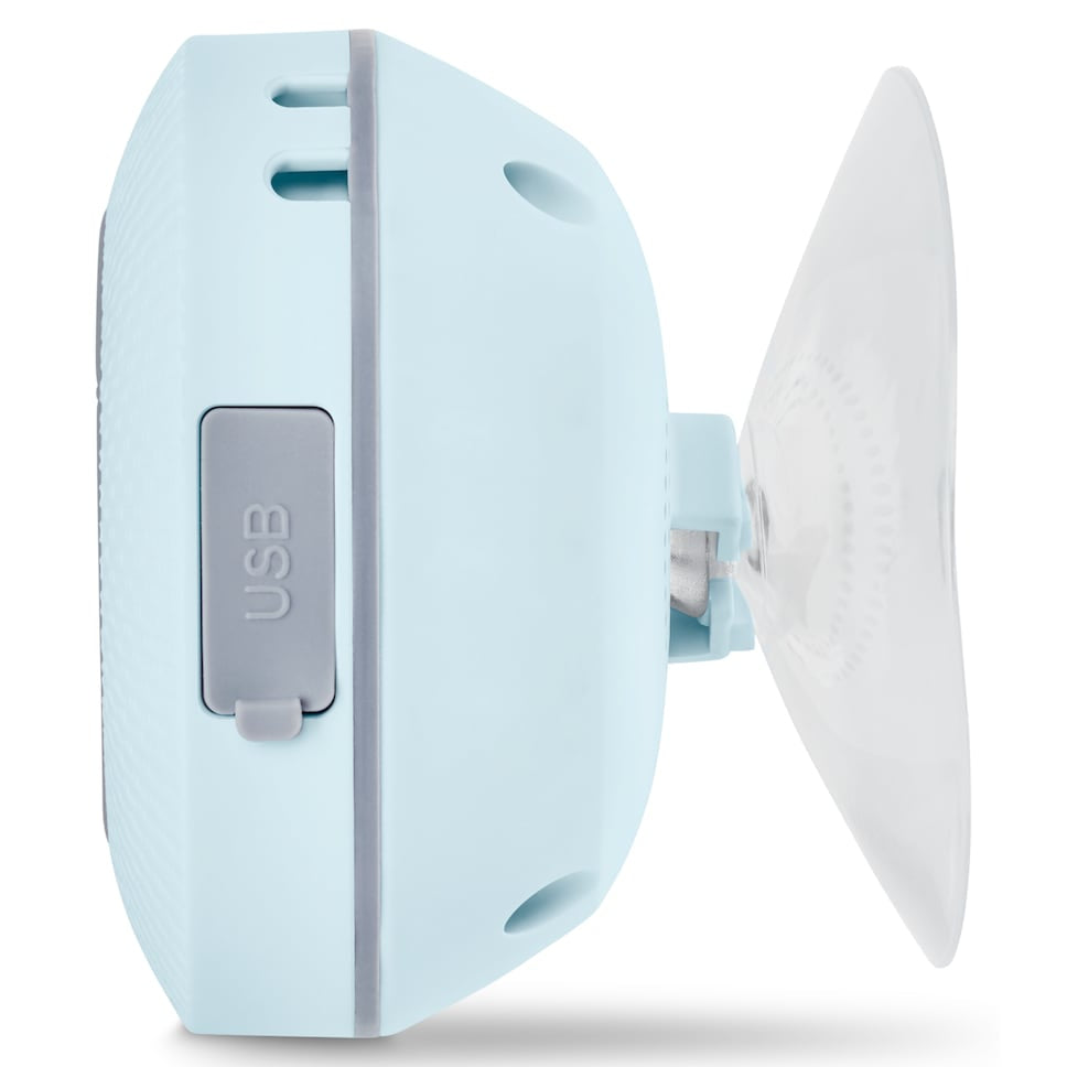 Radio de Douche - MEDION - FM - Bluetooth - IPX6 - Ventouse de fixation - Bleu