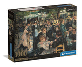 CLEMENTONI - Compact 1000 pieces - Renoir : Bal du Moulin